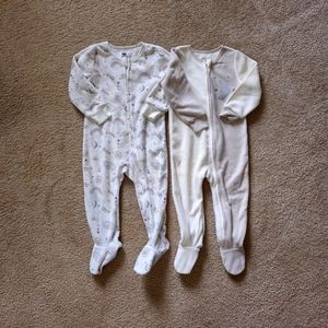 NWOT Fleece Footed Pajamas Size 2t